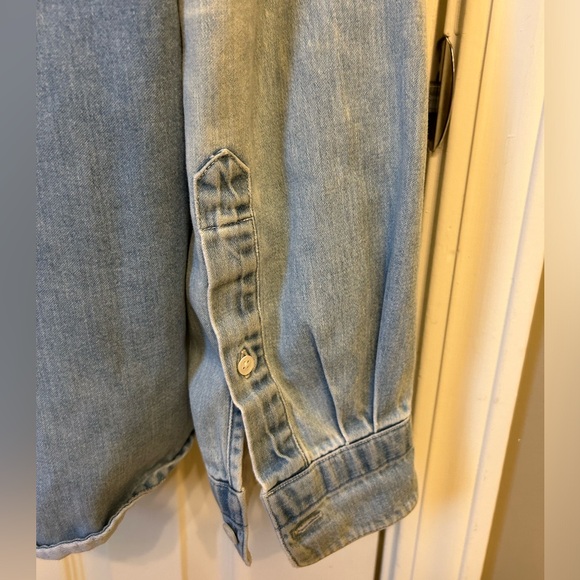 Acne Studios Men’s Denim Long Sleeve Button Down, Classic Fit, Size 52 EU/XL - Picture 6 of 7